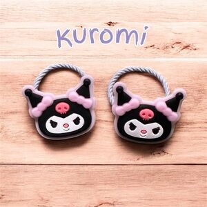 Sanrio Kuromi Character Hair Ties